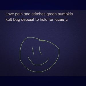 LPS pumpkin kult bag deposit to hold. FOR LACEE_C